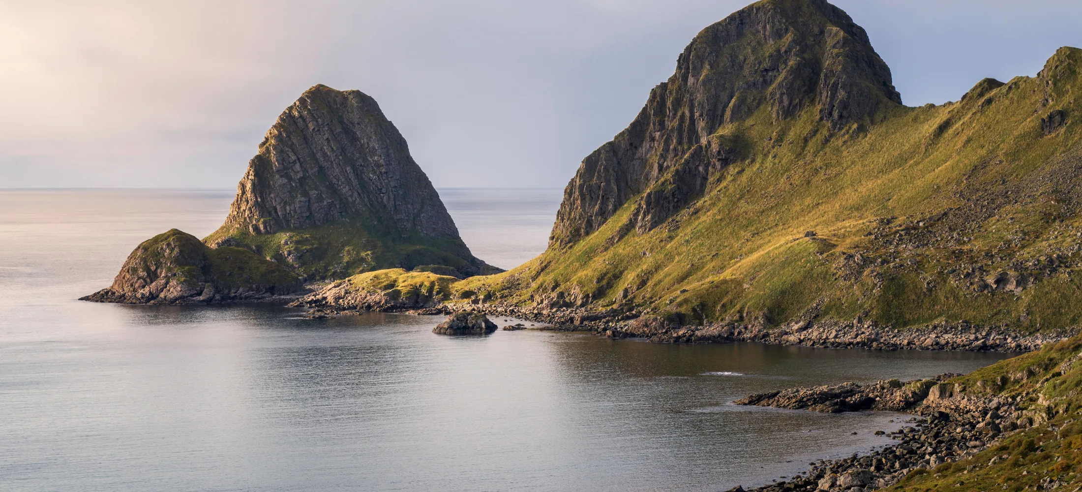 Norwegian fjord viewpoint